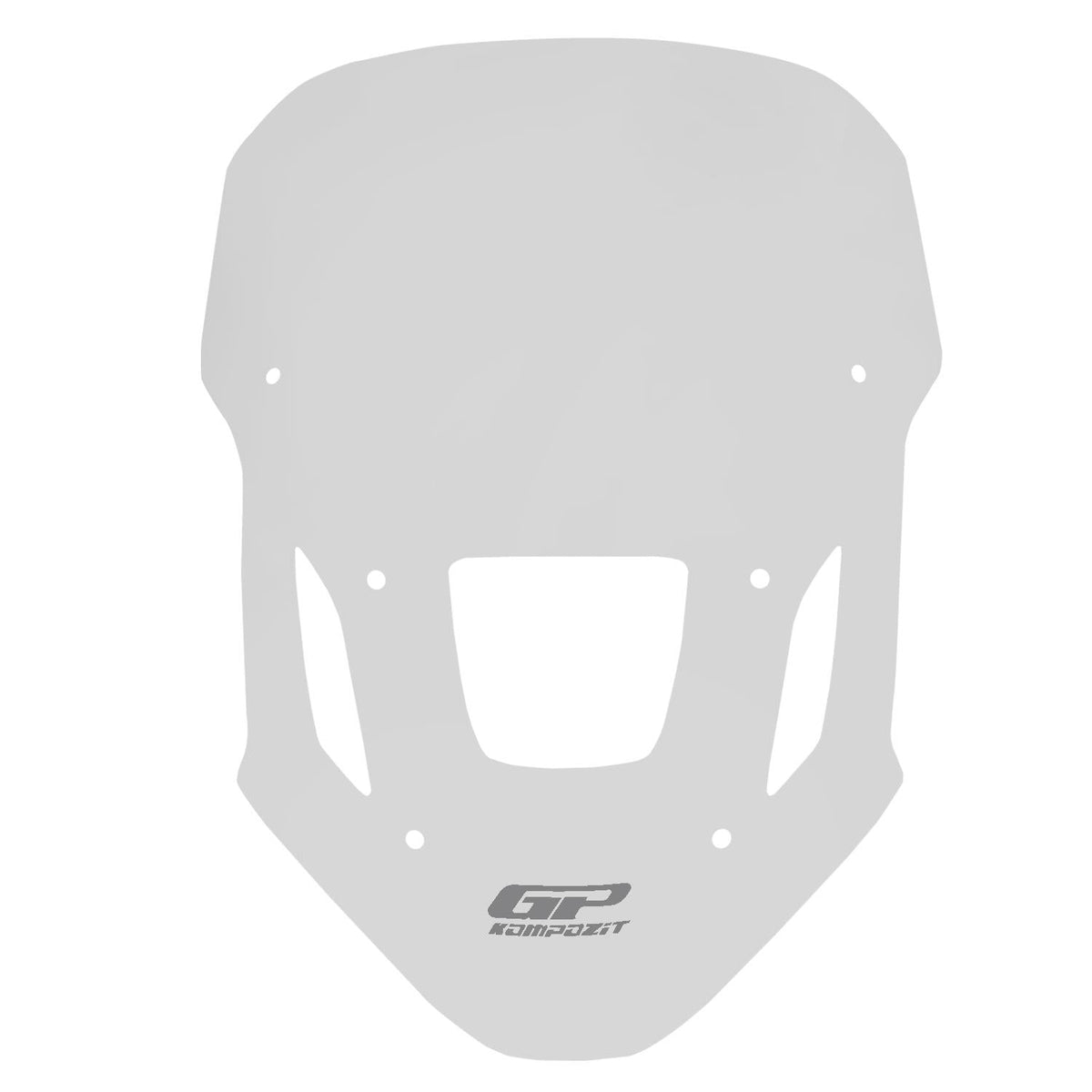 Transparente Windschutzscheibe 42 cm für Honda Africa Twin CRF1100L 2024-2026