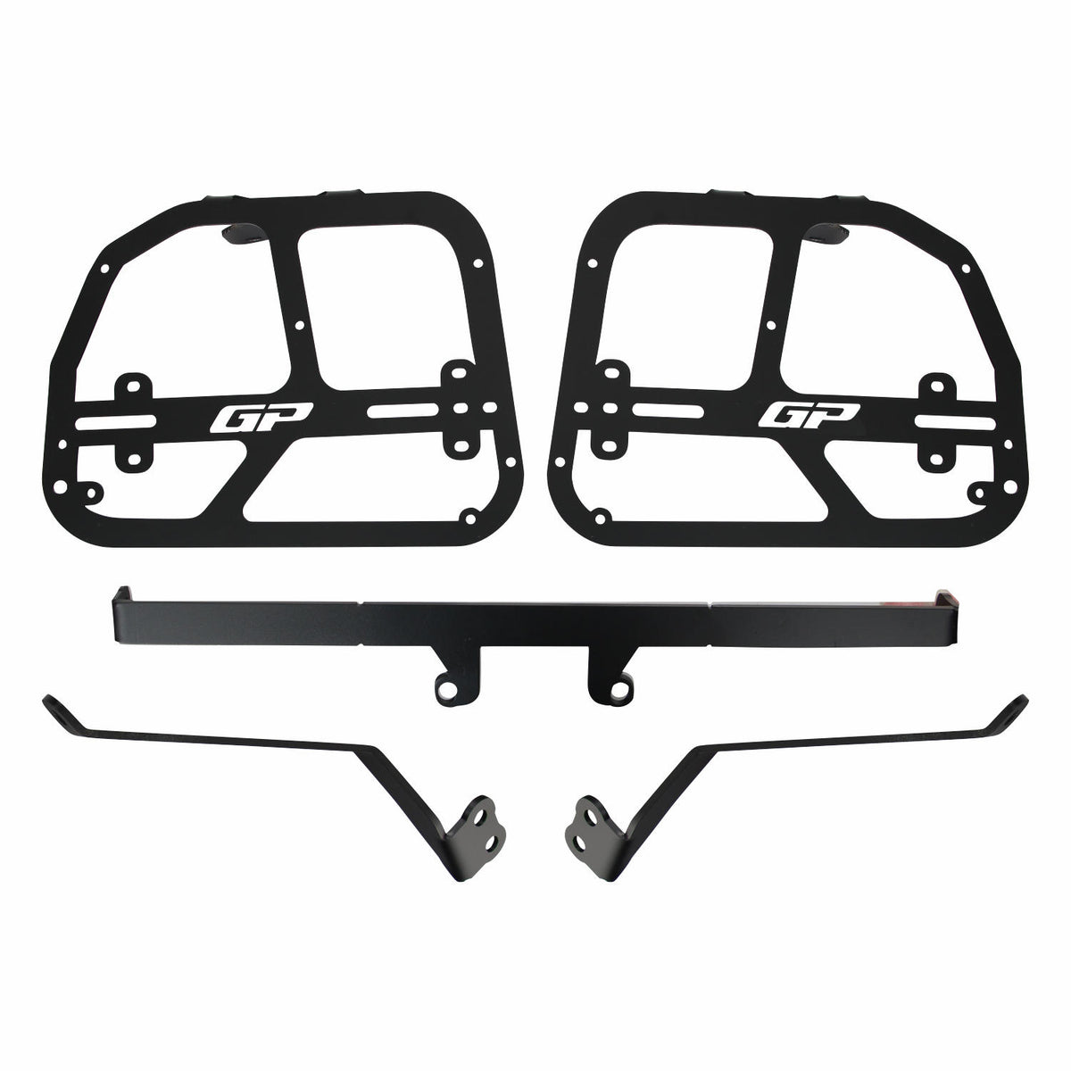 Telaietti Porta Valigie Laterali Neri per Honda NC750X 2021-2026 – dettaglio 2
