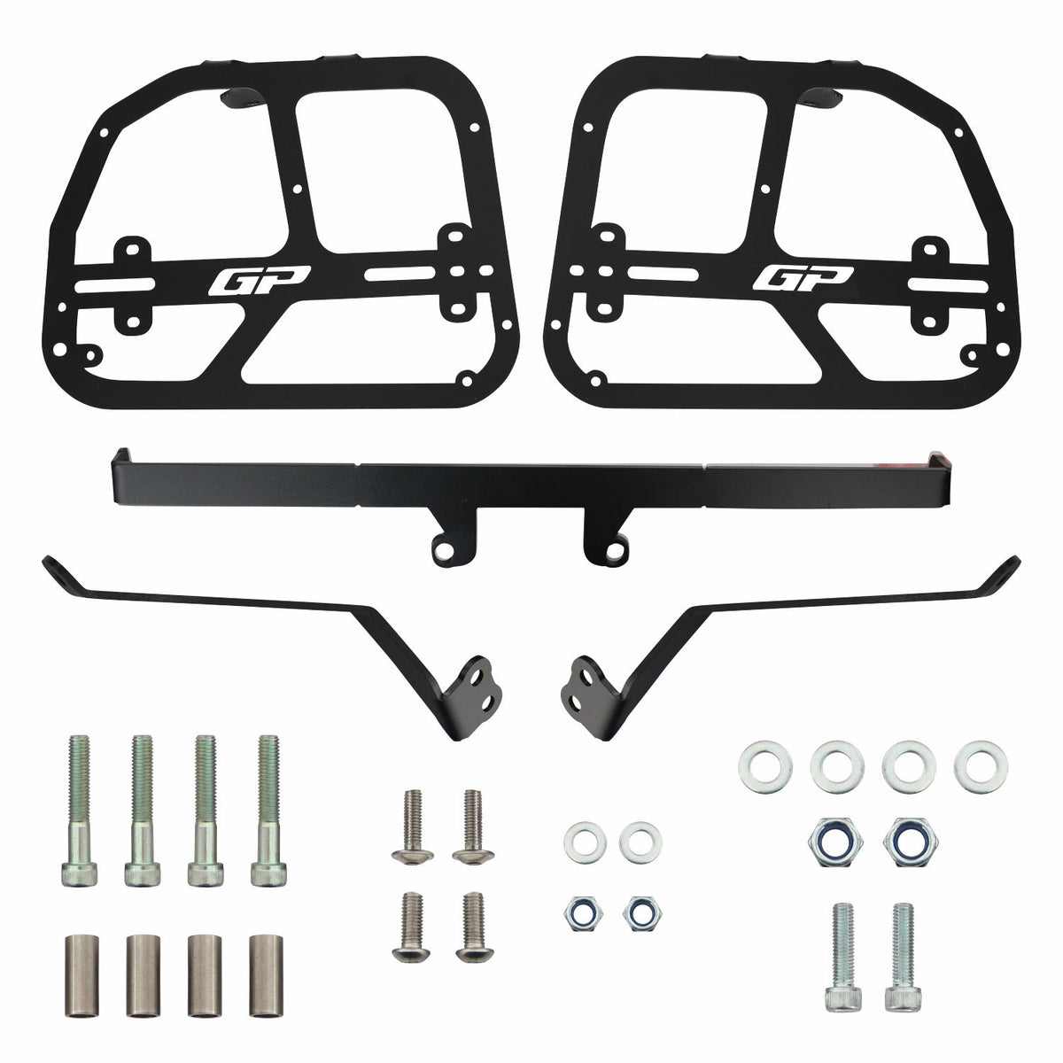 Telaietti Porta Valigie Laterali Neri per Honda NC750X 2021-2026 – dettaglio 4
