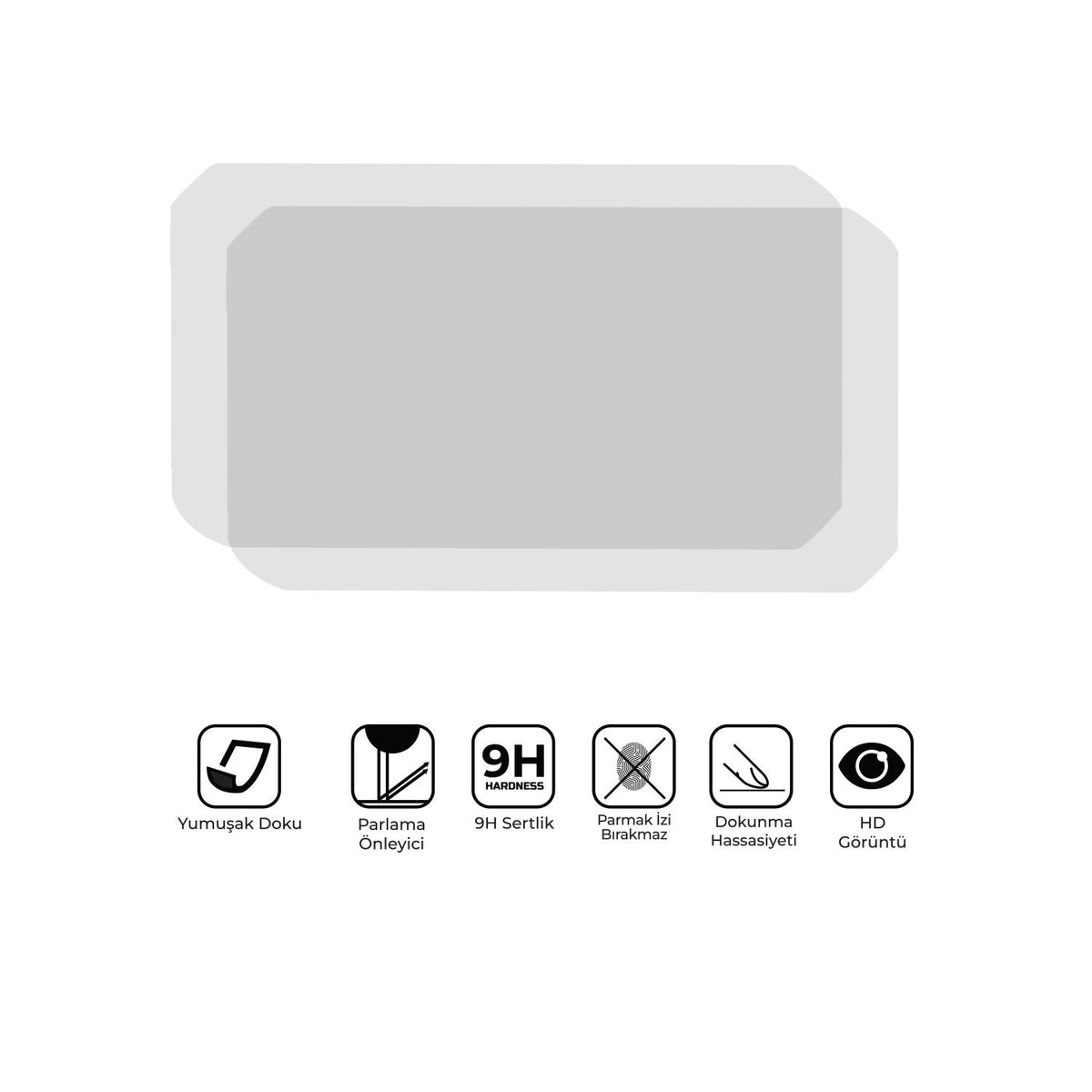Displayschutz 9H Kit für Honda NC750X 2025-2026