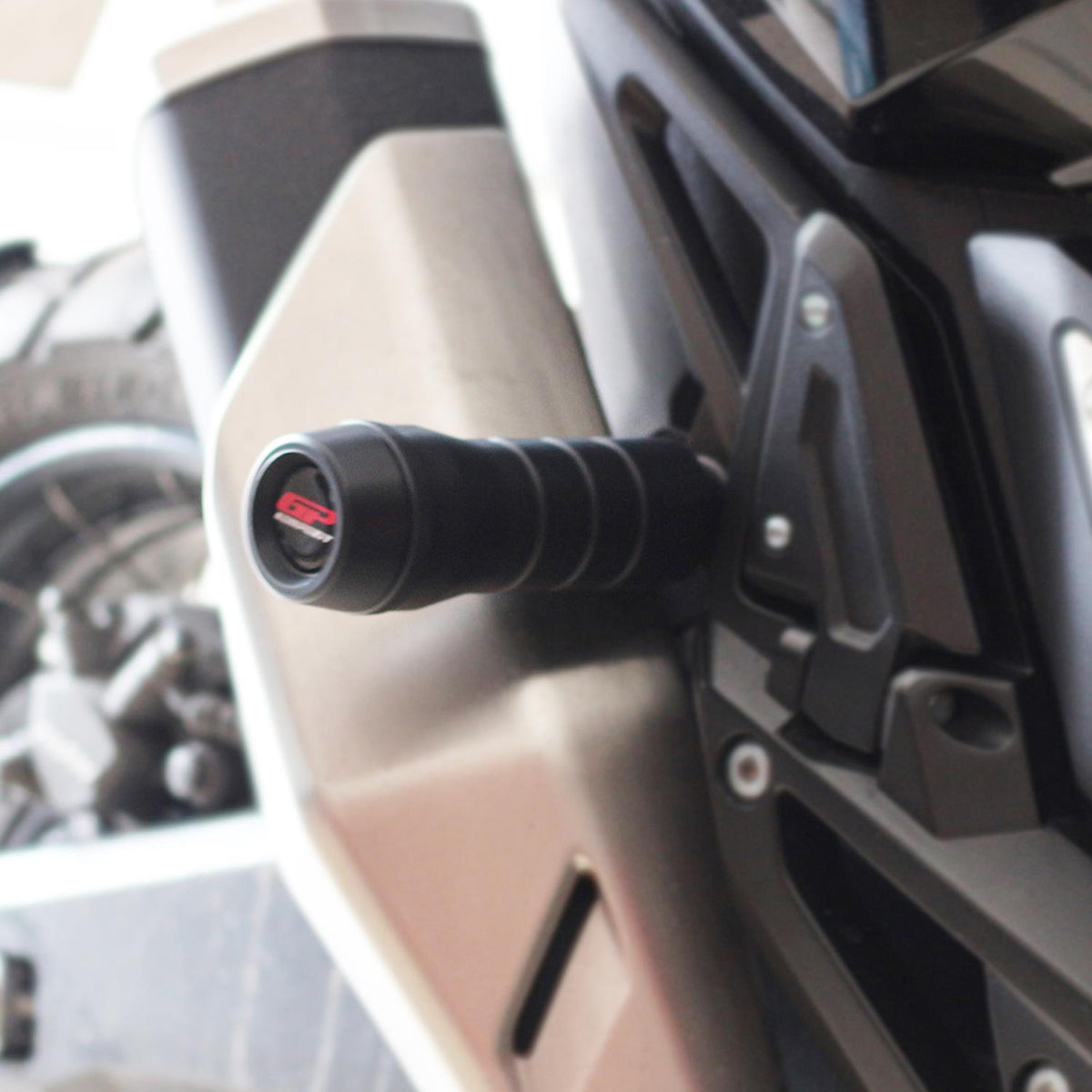 Black Exhaust Protection Slider for Honda X-ADV 2017-2026