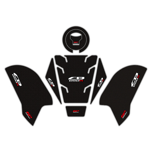 Kit Paraserbatoio Carbon per Honda CB650R 2019-2023 – dettaglio 2