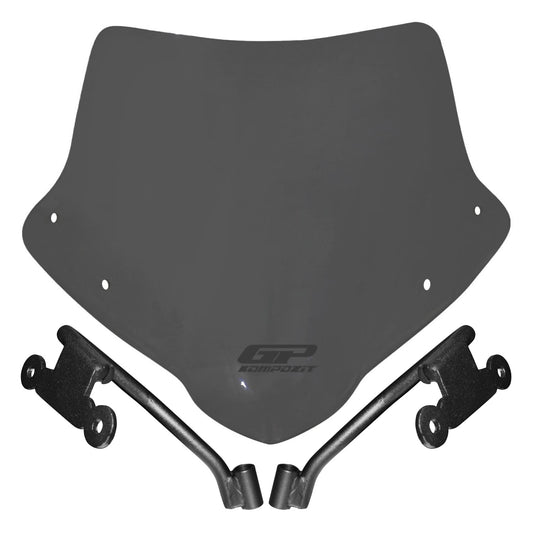Parabrezzashield Parabrezzascreen Fumé Compatibile per Honda CB750 Hornet - GP Kompozit