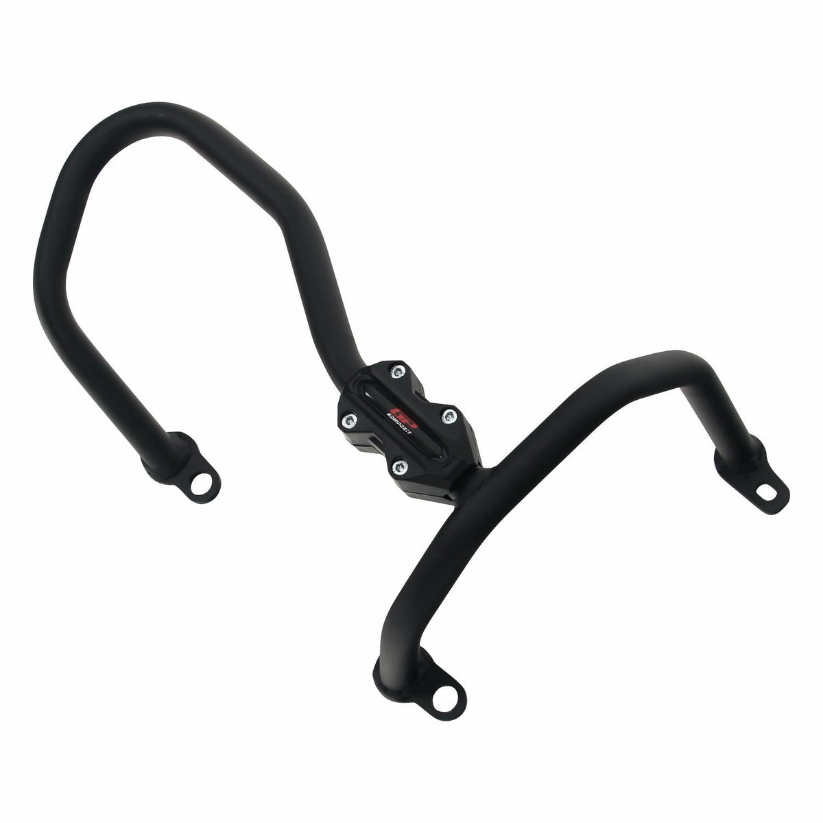 Paramotore con Protezione Scarico Nero per Honda ADV350 2022-2024 – Vista aggiuntiva del paramotore isolato