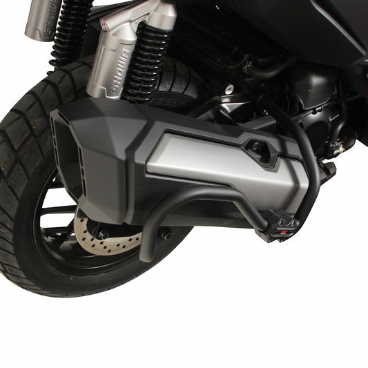 Paramotore con Protezione Scarico Nero per Honda ADV350 2022-2024