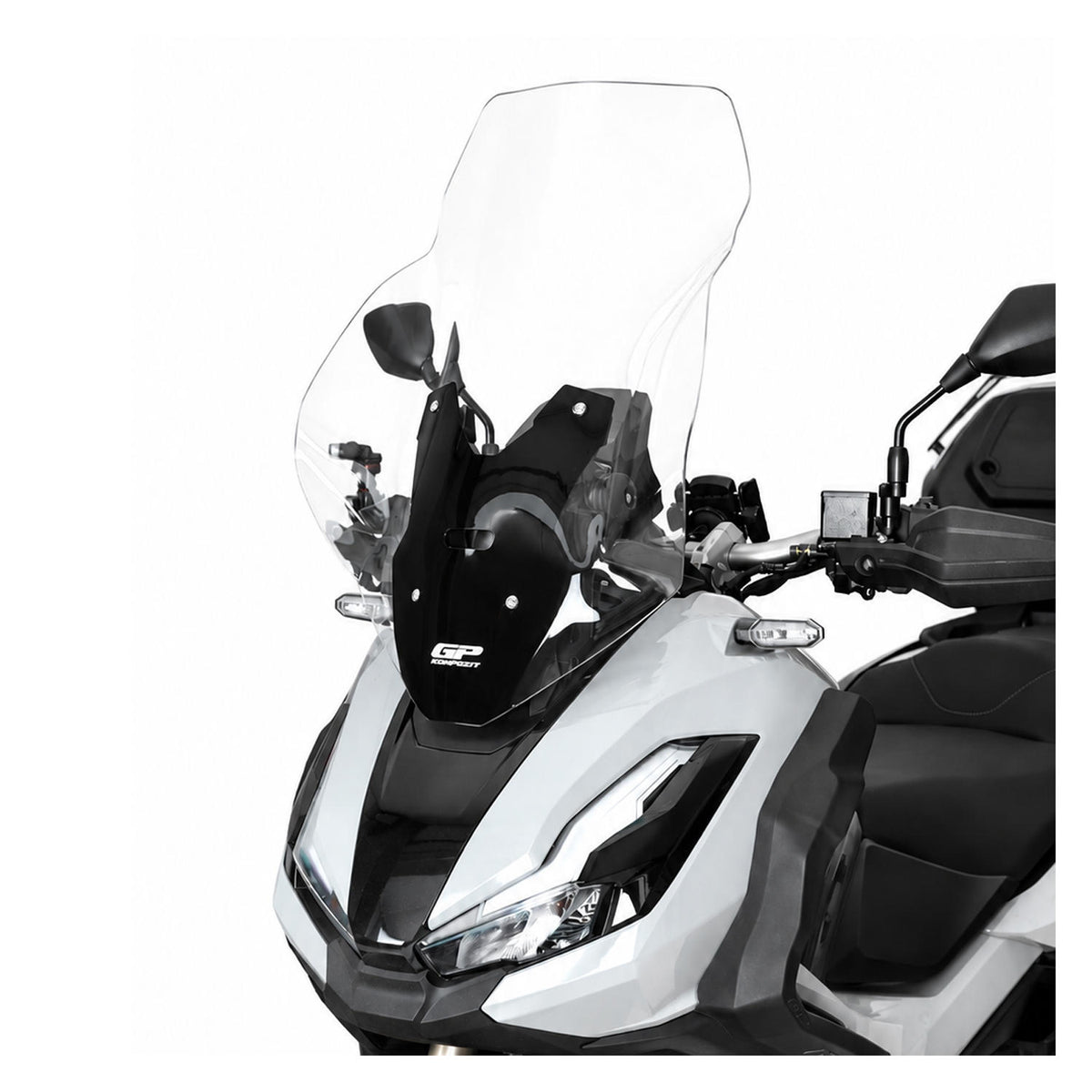 Clear Silkscreened Windshield 62 cm for Honda ADV350 2023-2026