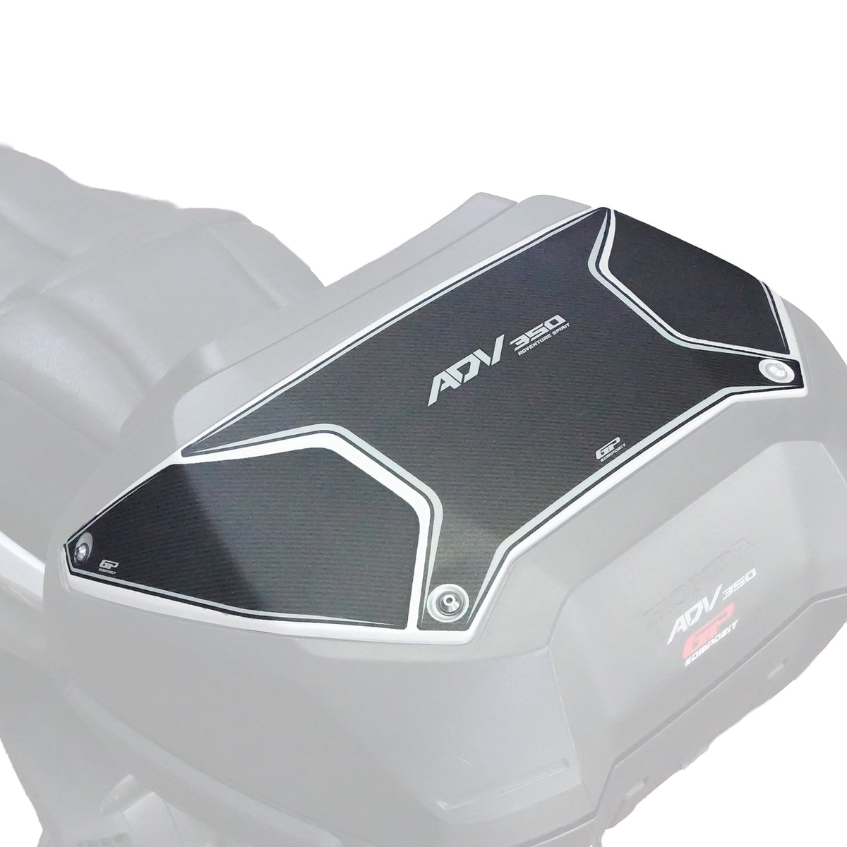 Adesivo Coperchio Bauletto Carbon per Honda ADV350 2023-2026 – dettaglio 5
