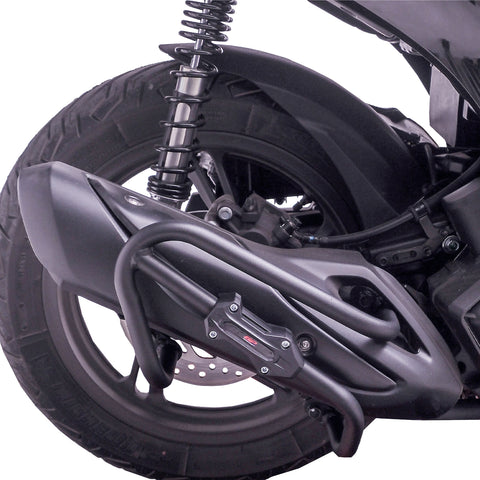 Paramotore con Protezione Scarico Nero per Honda SH125i 2024-2025