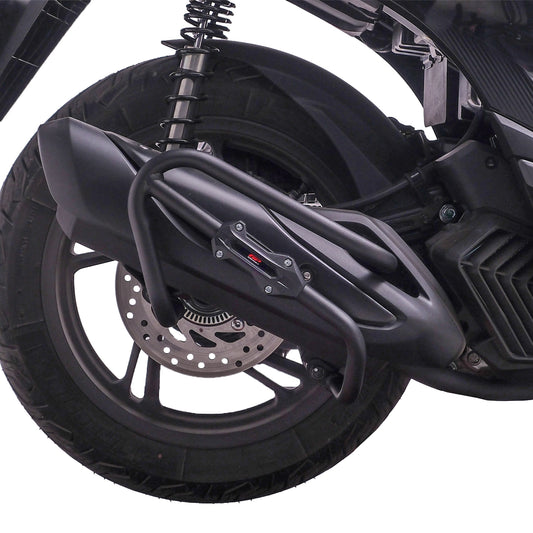Paramotore con Protezione Scarico Nero per Honda SH125i 2024-2025