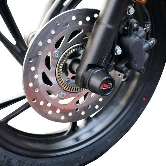 Tamponi Perno Ruota Anteriori Neri per Honda SH125i