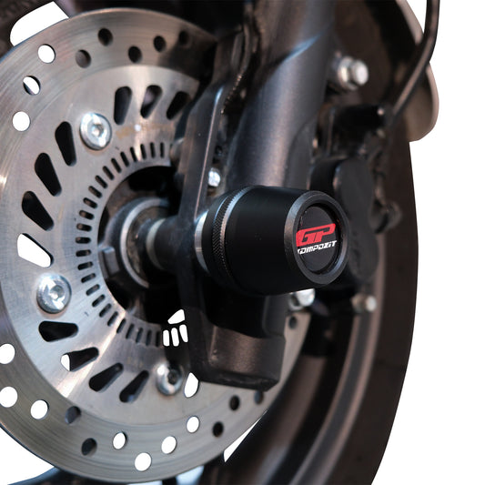 Tamponi Perno Ruota Anteriori Neri per Honda PCX125 / PCX150