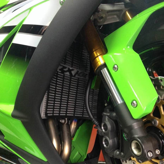 Protezione Radiatore Nera per Kawasaki ZX-10R 2010-2015