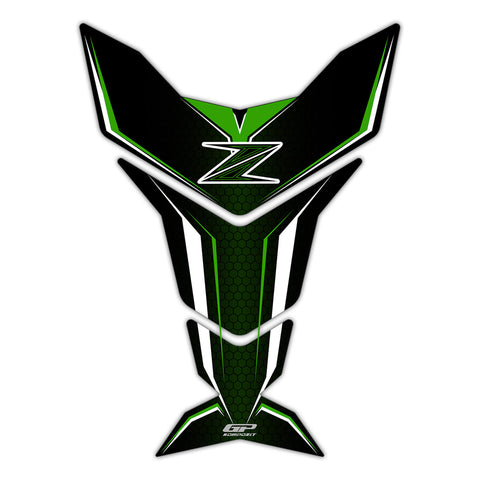 Kit Protector de Depósito Verde para Kawasaki Serie Z
