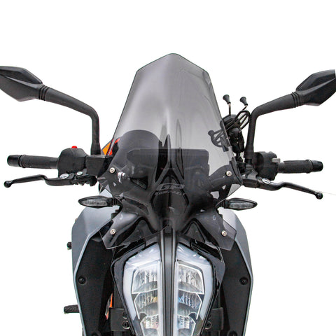 Parabrezza Fumé 46 cm per KTM 125 Duke / 390 Duke 2017-2023