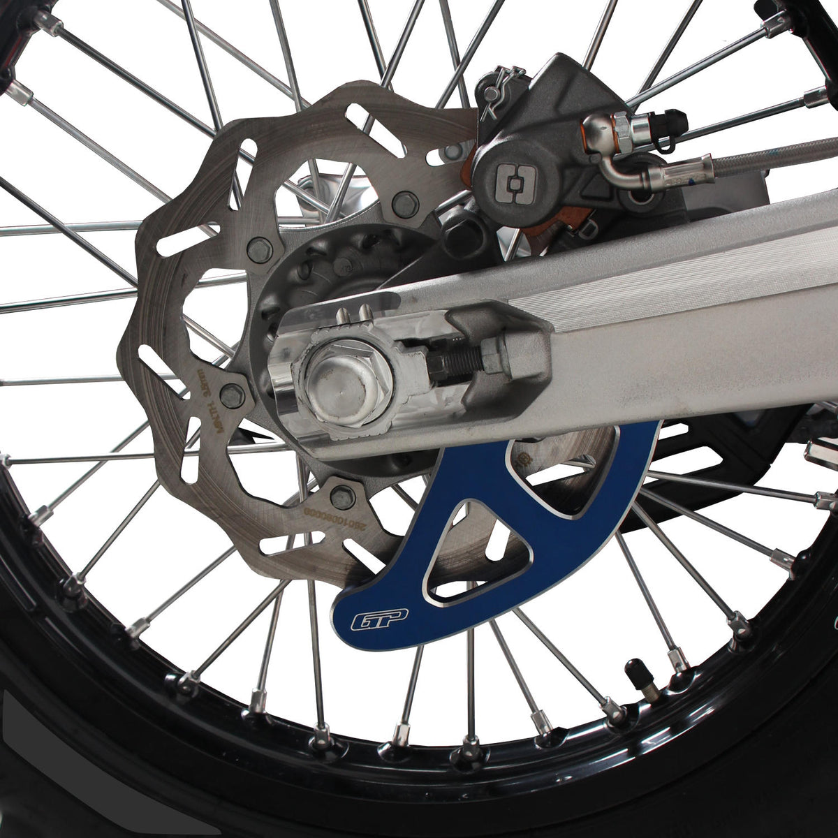 Bremsscheibenschutz Schwarz für KTM 250 EXC / 250 SX-F 2008-2023