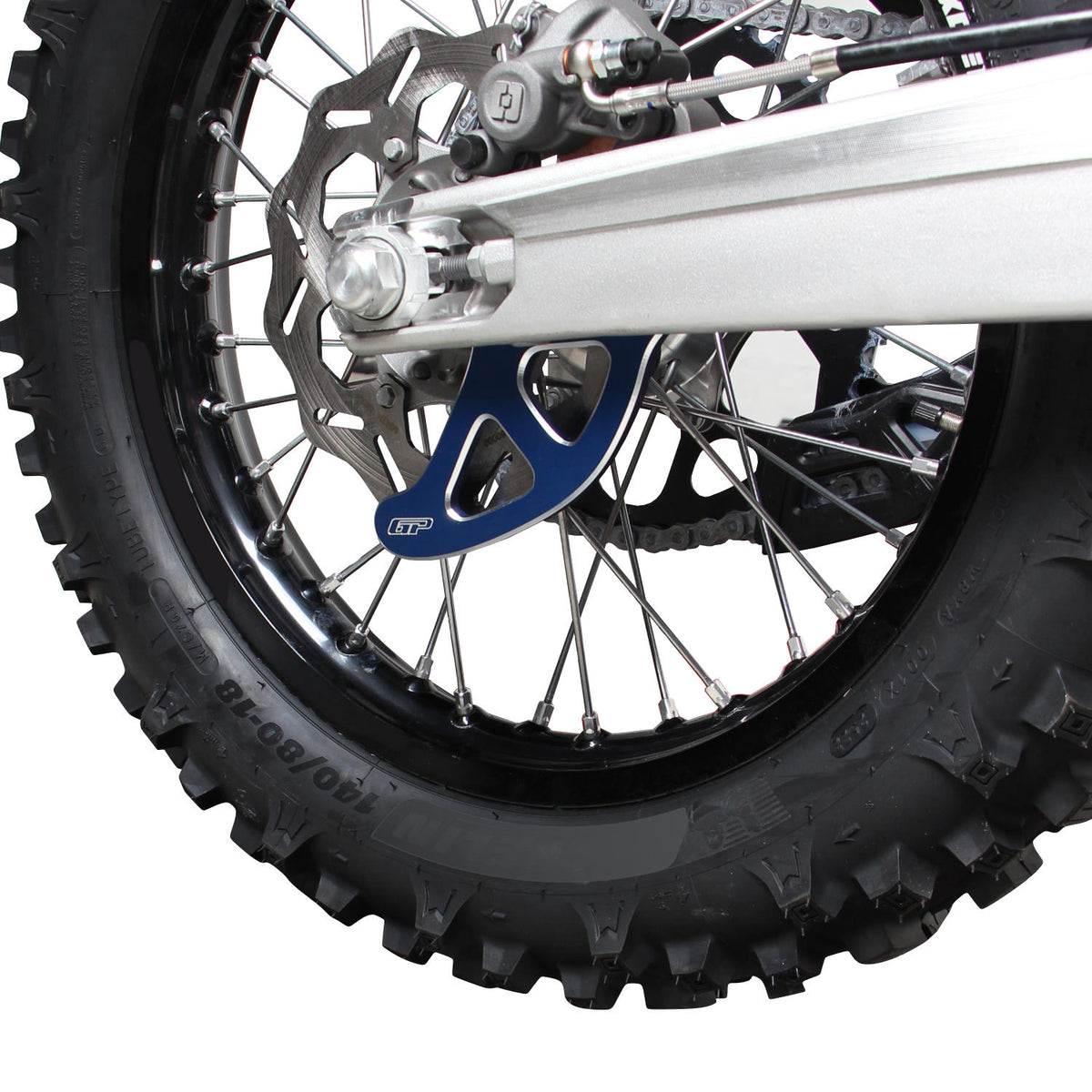 Bremsscheibenschutz Schwarz für KTM 250 EXC / 250 SX-F 2008-2023