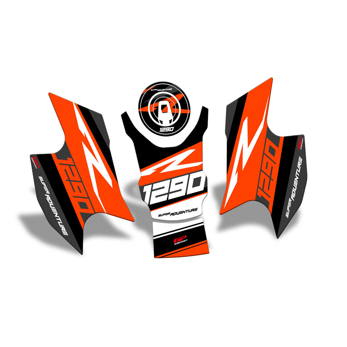 Kit Paraserbatoio Arancione per KTM 1290 Super Adventure 2021-2023 – GP Kompozit
