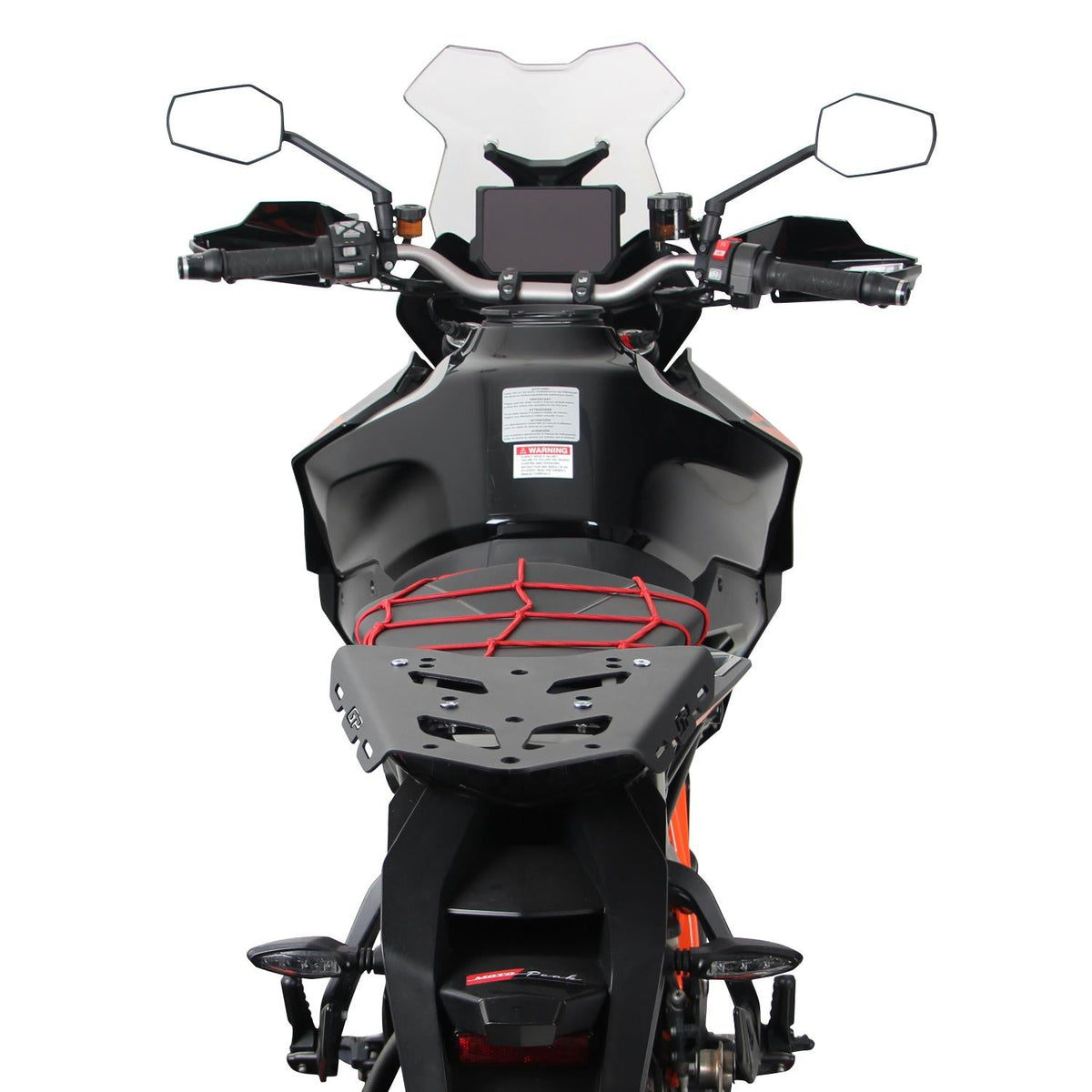 Gepäckträger hinten, schwarz, für KTM 1290 Super Duke 2018–2024