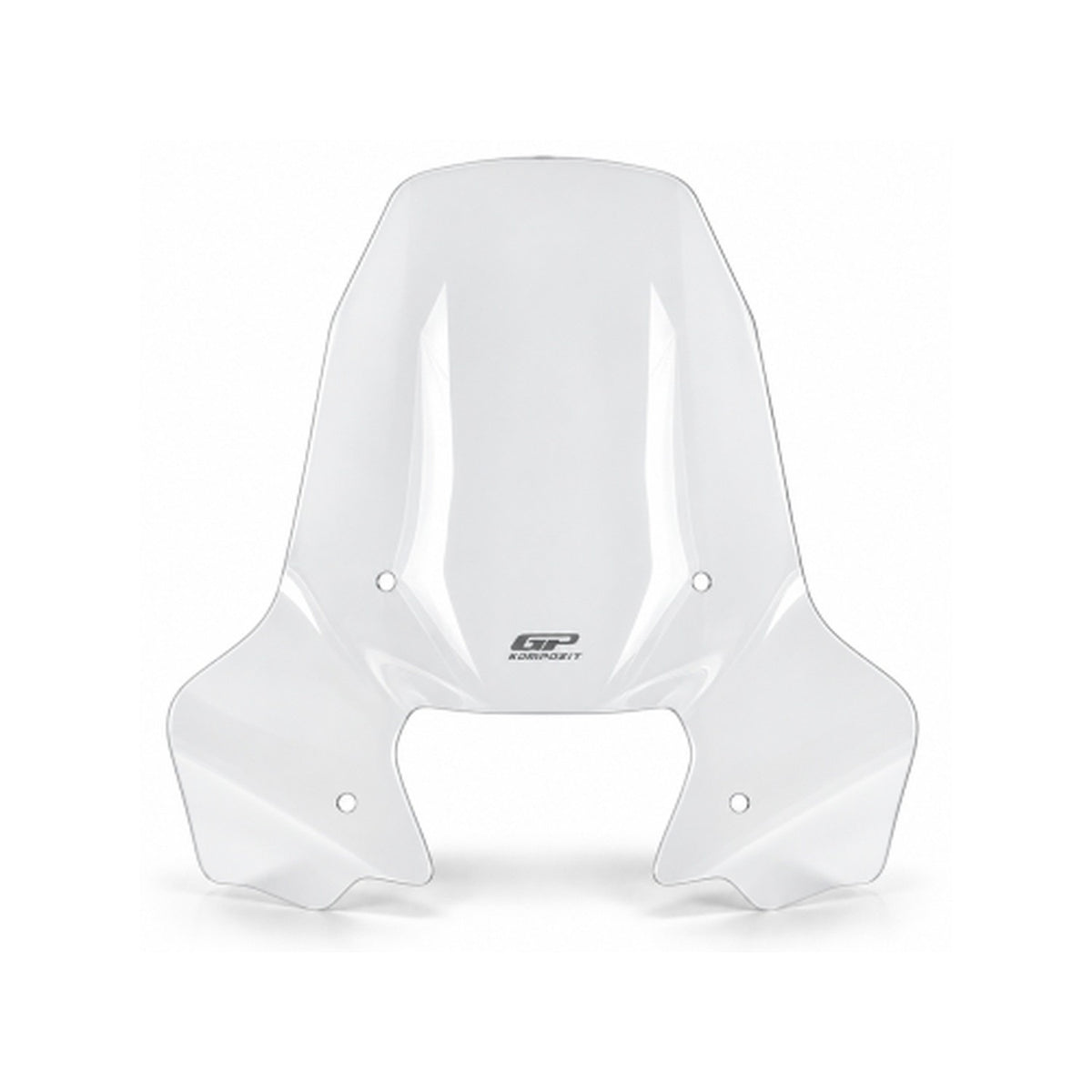 Oversized Clear Windscreen with Handguards 65 cm for SYM Symphony 125 2021-2026