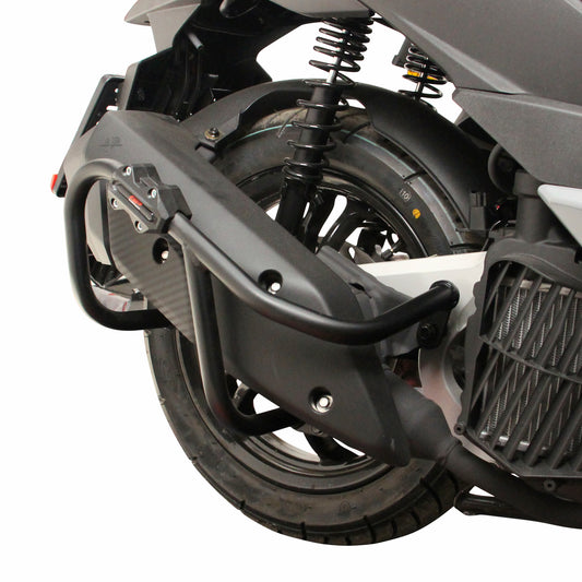 Paramotore con Protezione Scarico Nero per SYM Jet X 125 2022-2024