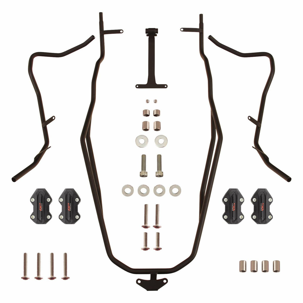 Motorschutzbügel schwarz für SYM Jet X 125 2022-2026