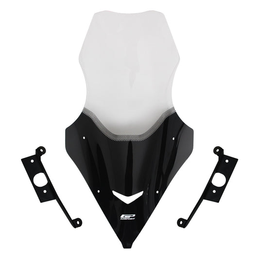 Parabrezzashield Parabrezzascreen Trasparente Compatibile per Sym Jet X 125 - GP Kompozit