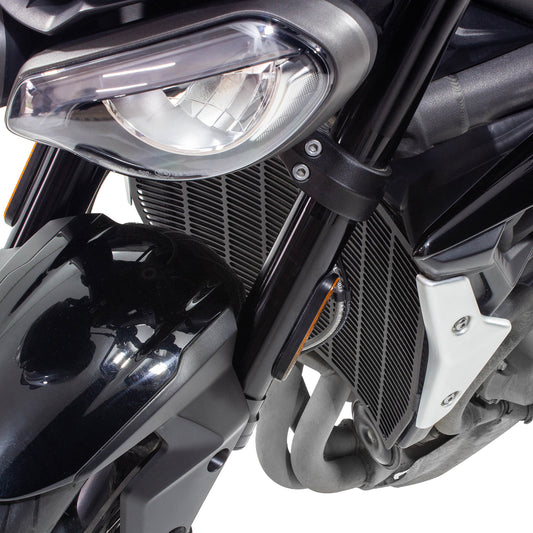 Protezione Radiatore Nera per Triumph Street Triple 2017-2023