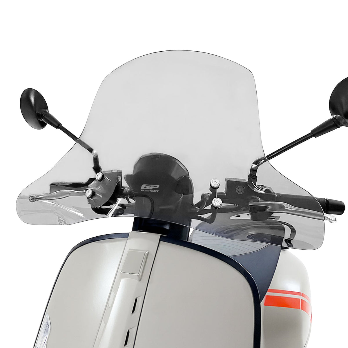 Parabrezza Trasparente 52 cm per Vespa GTV 300 2024-2025 – dettaglio 3
