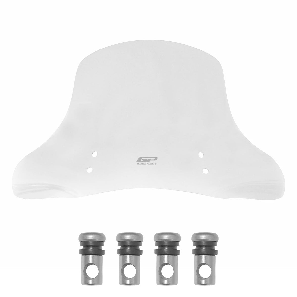 Parabrezza Trasparente 52 cm per Vespa GTV 300 2024-2025 – dettaglio 6