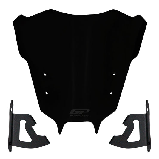 Cupolino Nero 30 cm per Yamaha MT-09 2021-2023 – dettaglio 2
