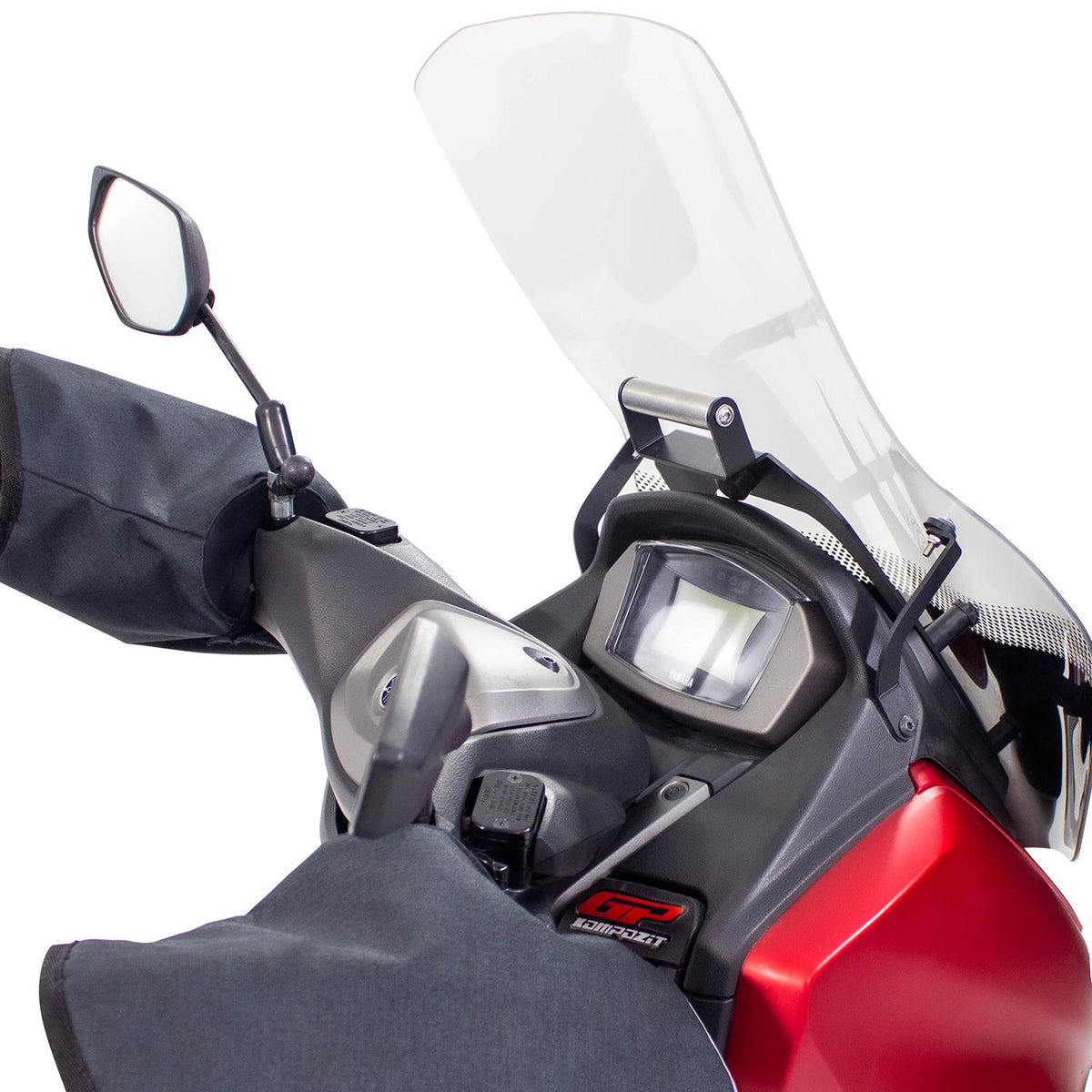 Smartphone- / Navi-Halterung Schwarz für Yamaha NMAX 125 / 155 2021-2024