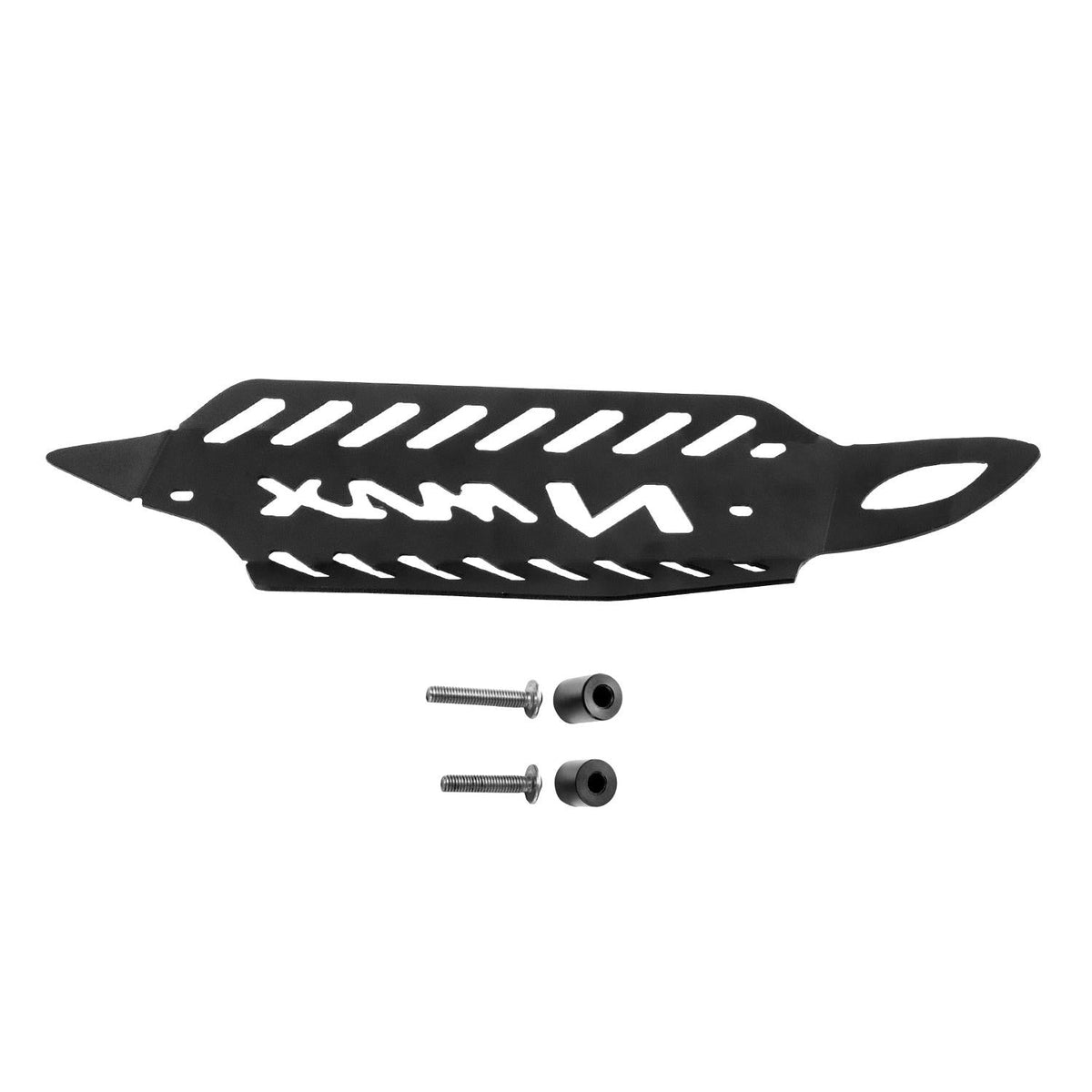 Schwarze Auspuffschutzabdeckung für Yamaha NMAX 125 / NMAX 155 2021-2026