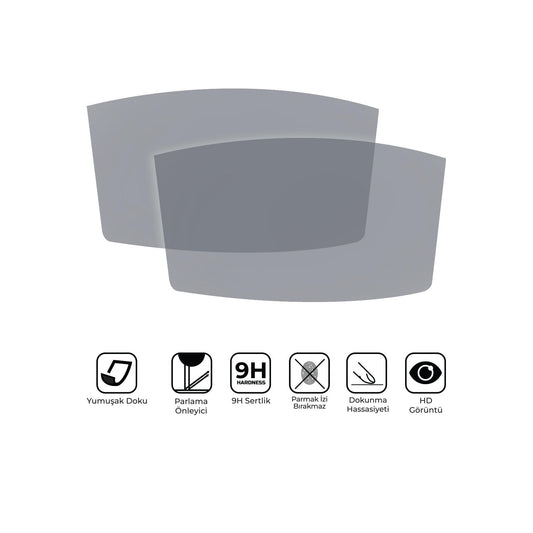 Kit Vetro Protettivo Cruscotto 9H per Yamaha NMAX 125 / 155 2023-2024 – dettaglio 2