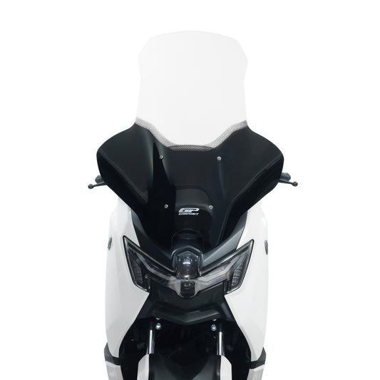 Parabrezza Serigrafato con Paramani Trasparente 82 cm per Yamaha NMAX 125 / NMAX 155 2025