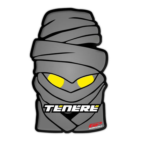 Kit protège-réservoir gris-jaune pour Yamaha Ténéré 700 2019-2023 / Super Ténéré 1200 2011-2023