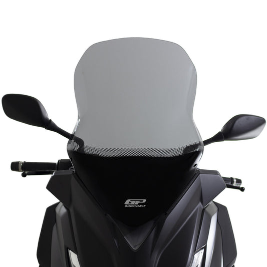 Parabrezza Touring Serigrafato Trasparente 72 cm per Yamaha XMAX 250 / XMAX 400 2014-2017 – GP Kompozit