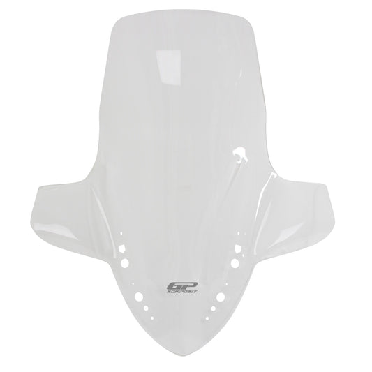 Parabrezzashield Parabrezzascreen With Handguard Trasparente Compatibile per Yamaha XMAX 250 / XMAX 300 / XMAX 400 - GP Kompozit