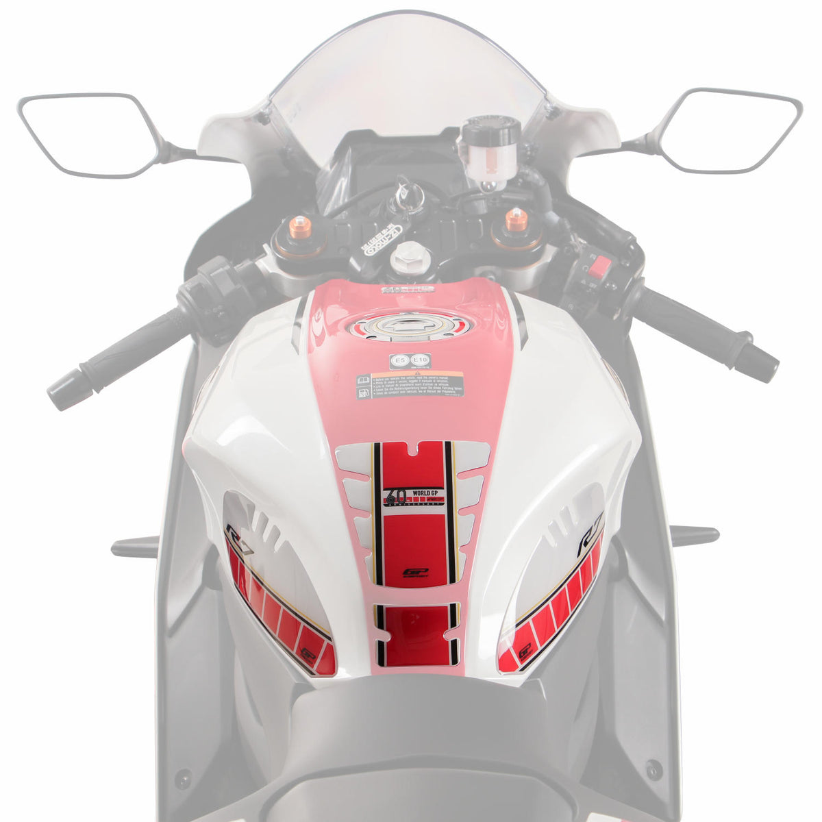 Kit Paraserbatoio Blu per Yamaha YZF-R7 2021-2024 – dettaglio 3