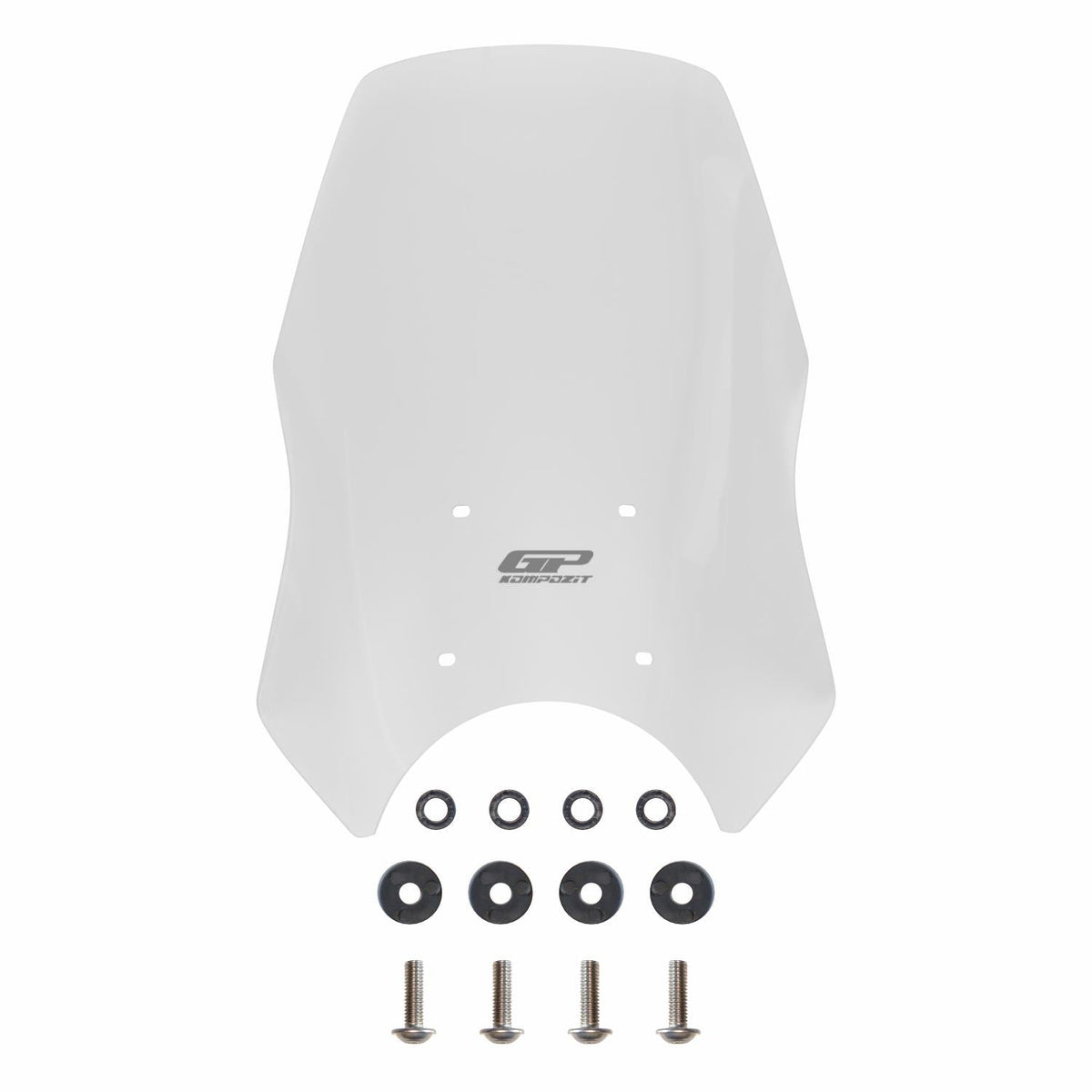 Transparente Windschutzscheibe 39 cm für Royal Enfield Himalayan 2024