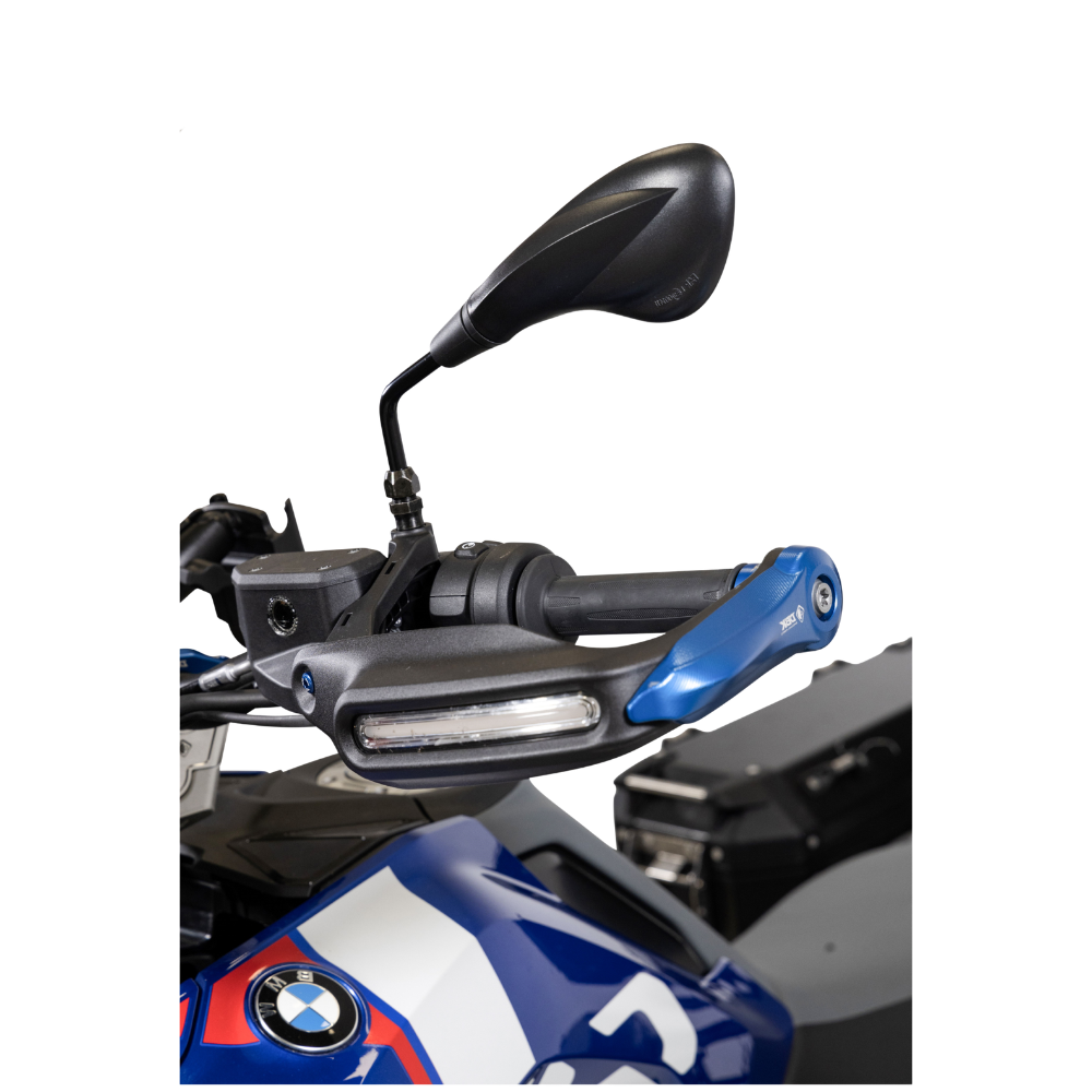 Universal Left Handlebar Mirror – Black Adjustable 200mm