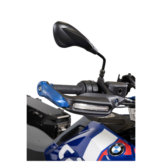 Universal Right Handlebar Mirror – Black Adjustable 200mm