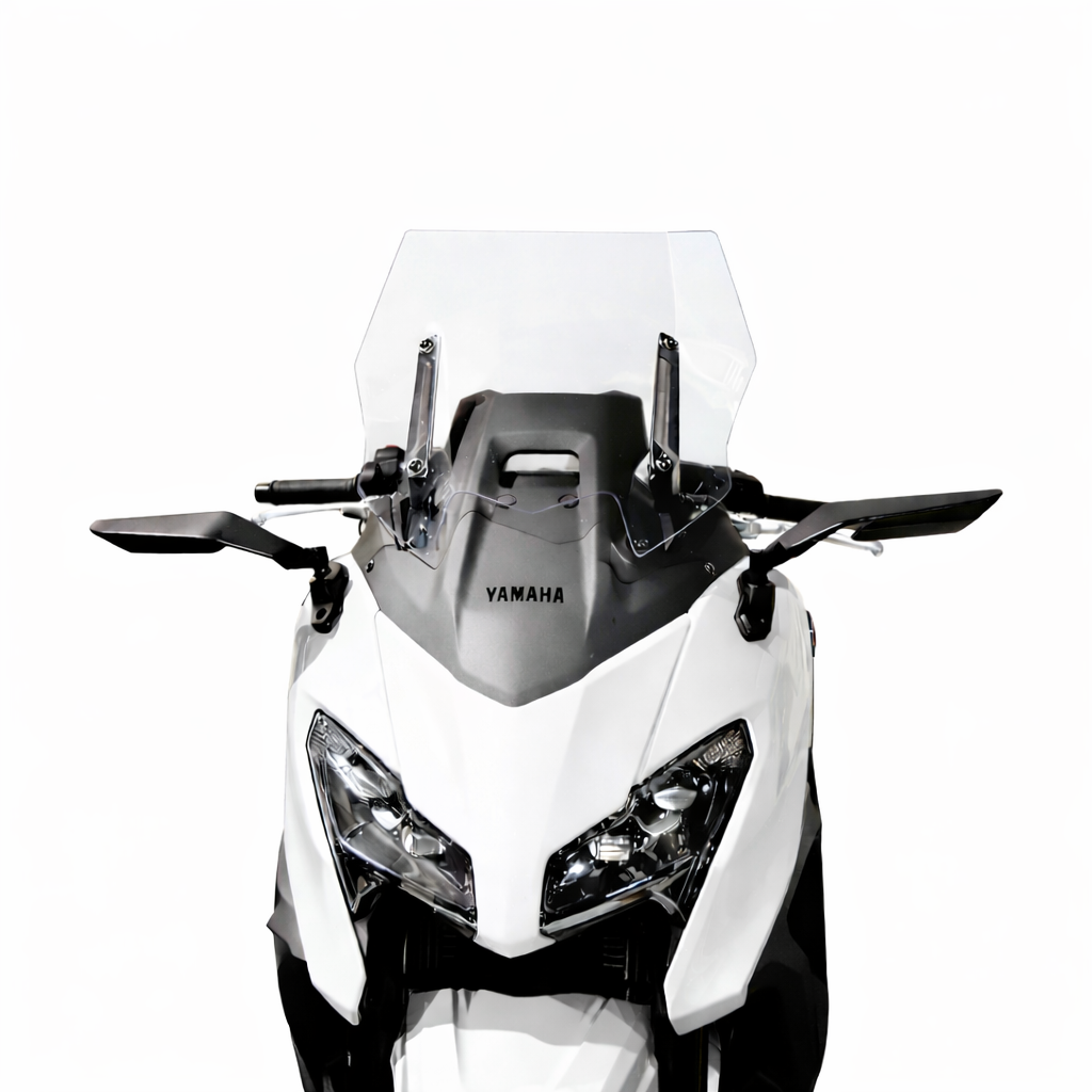 Left Dark Saber Mirror Black FAR for Yamaha TMAX / TECH MAX 560 (from 2025)