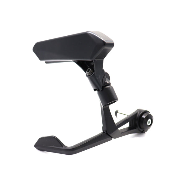 Linker Lenkerendhebelschutz mit Rückspiegel – F1 Aeroshield