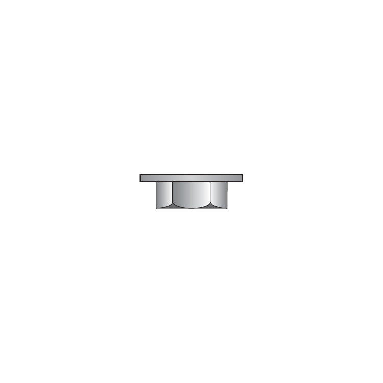 Flanged Nut M8