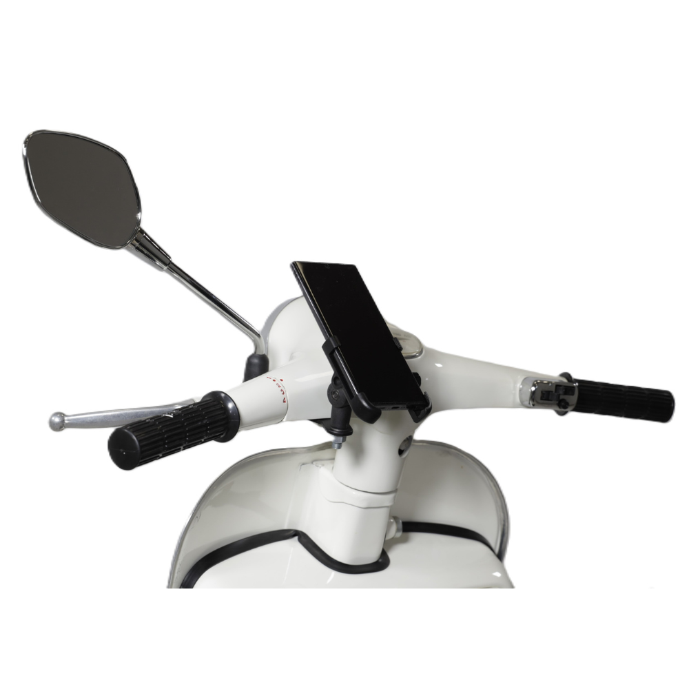 3x1 Plate with Phone Holder for Vintage Piaggio Vespas