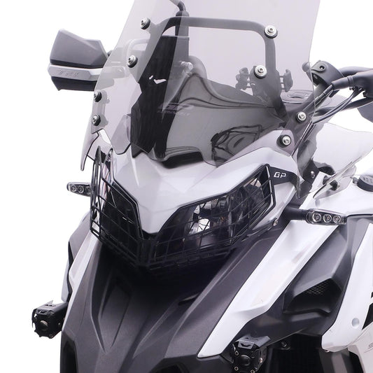 Griglia Protezione Faro Nera per Benelli TRK 502 / 502 X 2017-2024
