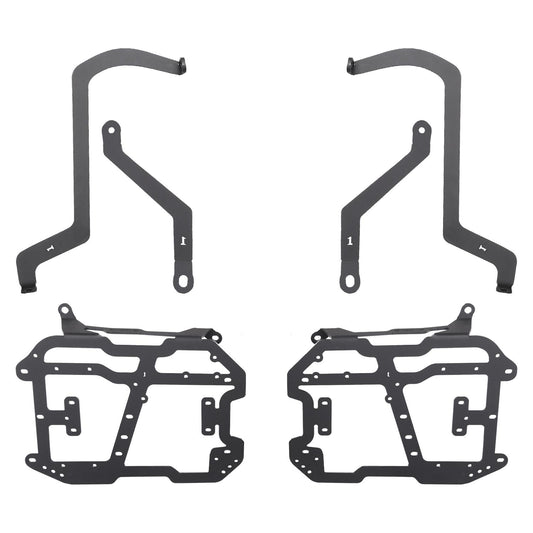 Telaio Valigie Laterali Nero Compatibile per Benelli TRK 502 / TRK 502 X - GP Kompozit