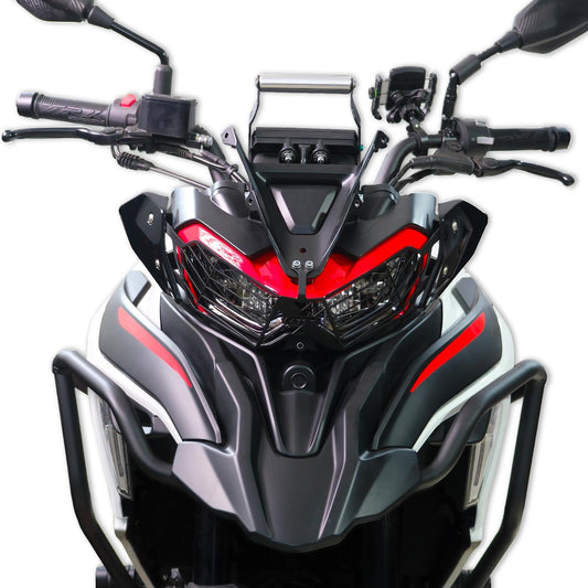 Griglia Protezione Faro Nera per Benelli TRK 702 / 702 X 2023-2025