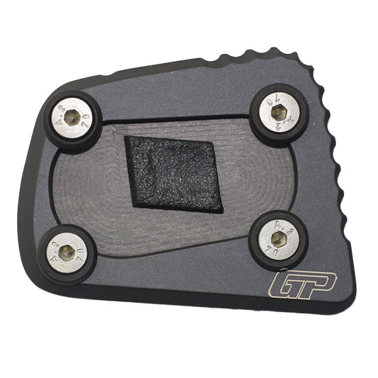 Estensione Cavalletto Laterale Nero Compatibile per BMW R 1200 GS / R 1250 GS - GP Kompozit