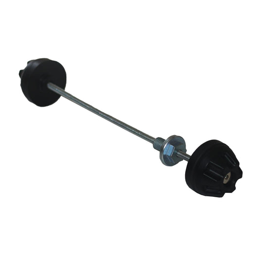 Tamponi Perno Ruota Anteriore Neri per BMW R 1200/1250 GS 2013-2024